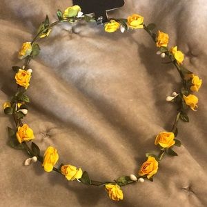 Yellow Flower Crown